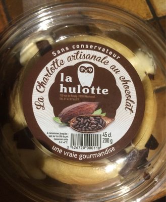 La Charlotte Artisanale au Chocolat