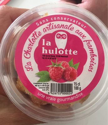 Charlotte artisanale aux framboises
