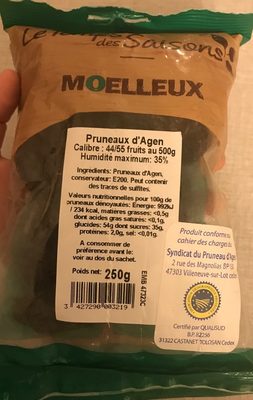 Pruneaux d’Agen front packaging