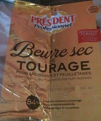 Beurre sec de tourage
