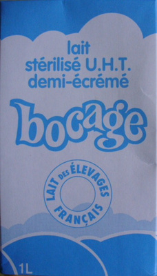 Lait stérilisé UHT demi-écrémé