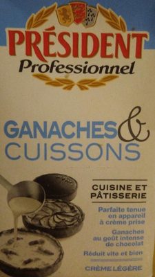 Ganache & cuissons front packaging