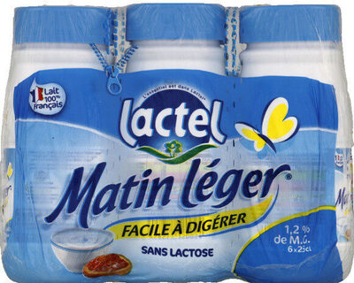 Matin léger - lait 1/2 écrémé facile à digérer
