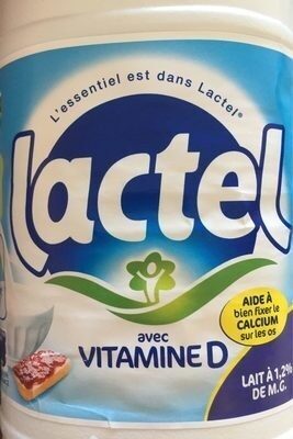 Lait lactel vitamine D demi-ecreme