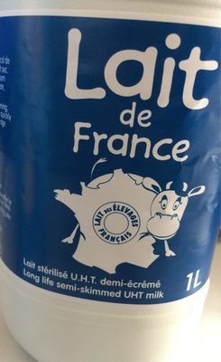 Lait stérilisé U.H.T. demi-écrémé