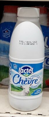 Lait Chèvre front packaging