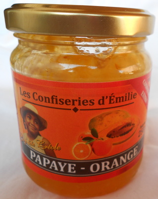 Confiture extra Papaye Orange front packaging