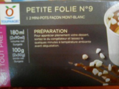 Crème glacée à la crème de marron