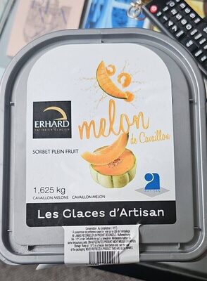 Sorbet plein fruit melon de cavaillon