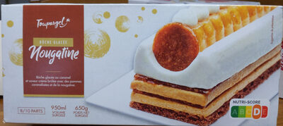 Buche glacée nougatine