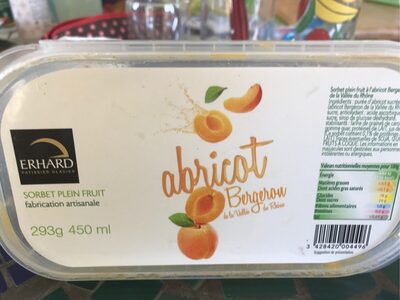 Sorbet plein fruit front packaging