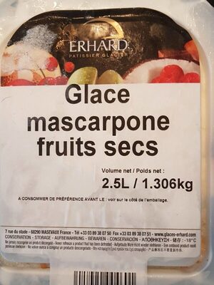 Glace Mascarpone Fruits secs
