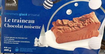 Le traîneau chocolat noisette