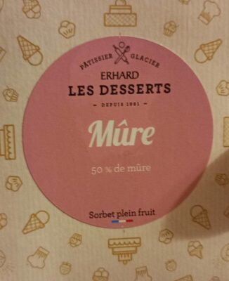 Sorbet à la mûre