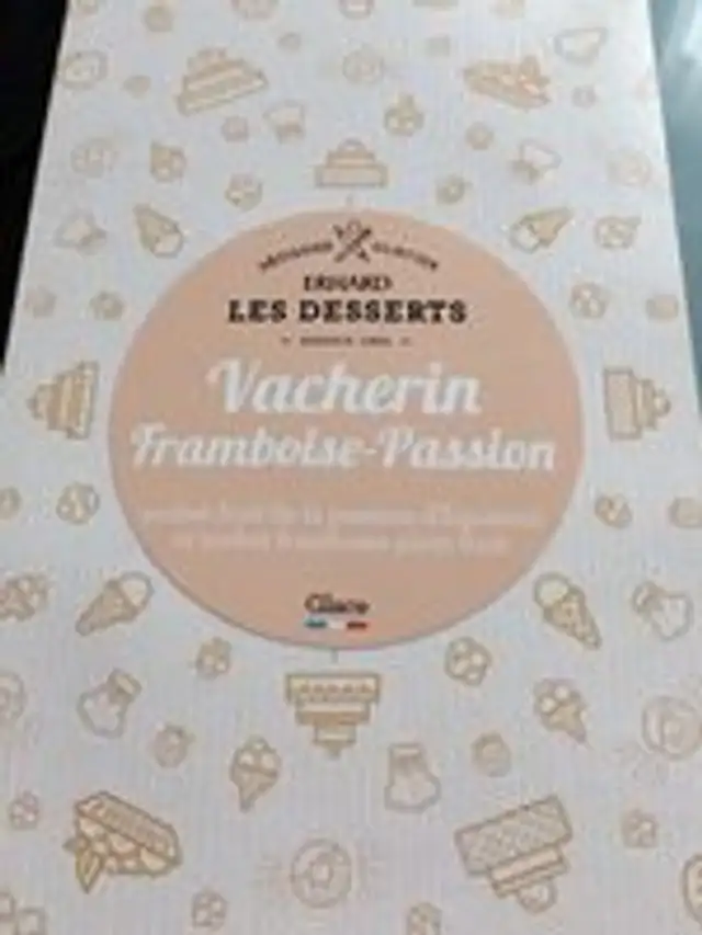 Vacherin framboise passion