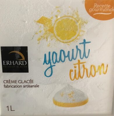 Creme glacee yaourt citron