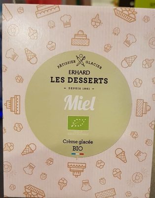 Crème glacée Miel