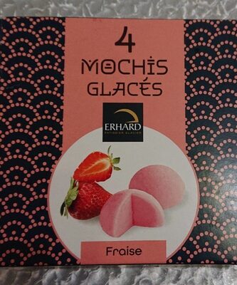 Mochis glaces fraise front packaging