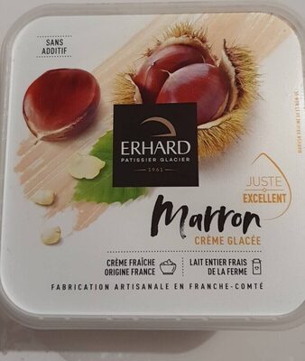 Crème glacée Marron Erhard