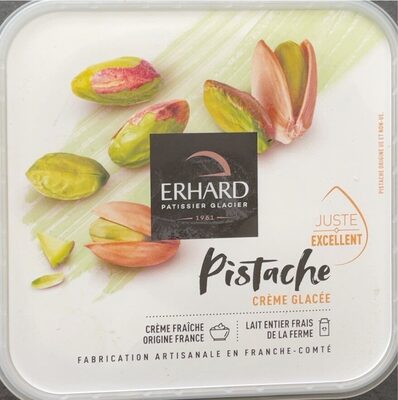 Creme glacée pistache front packaging