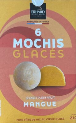 Mochis glacés sorbet mangue