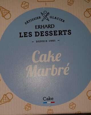 Cake marbré front packaging