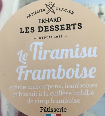 Le tiramisu framboise