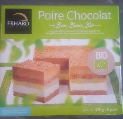 Poire chocolat front packaging