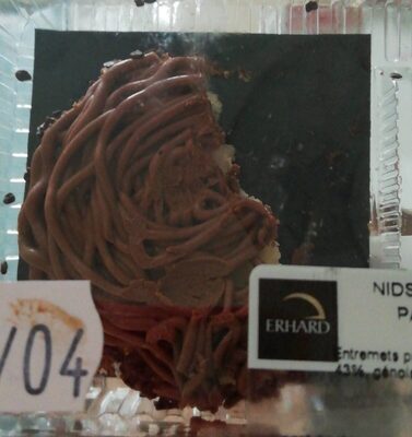 Nid crème au beurre front packaging