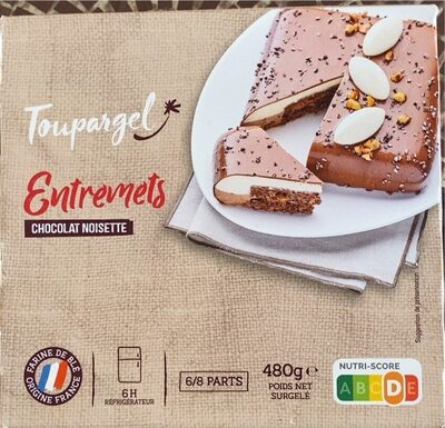 Entremets chocolat noisette