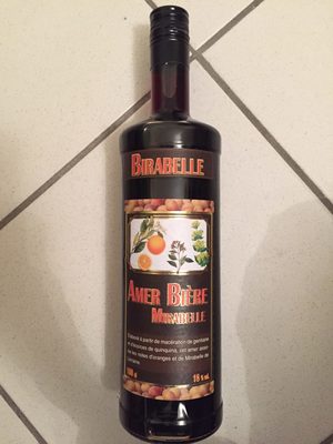 Birabeille amer bière mirabelle