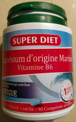 Magnésium d'origine Marine Vitamine B6