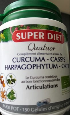 Quatuor Articulations Bio - 150 Gélules - Super Diet
