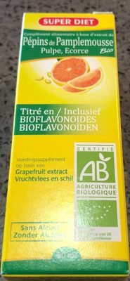 Extrait de pépins de pamplepousse