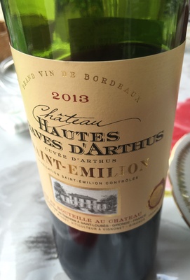 Cuvée d'Arthus 2013