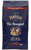 Le Bonifieur, Fin Bouquet, cafe en grains, le paquet de