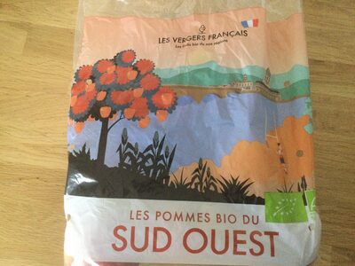 Les pommes bio du sud ouest.
