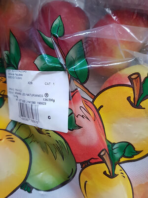 Pomme Ariane, calibre 136/200, catégorie 1, France, sachet