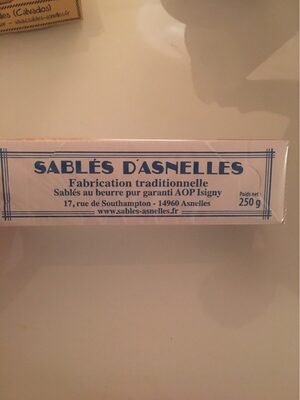 Sablé d'asnelles