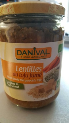 Lentilles du Sud-Ouest cuisinée au tofu fumé