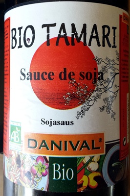 Sauce de soja bio tamari
