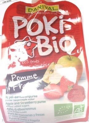Poki Bio Pomme Fraise