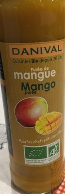 Purée de mangue front packaging