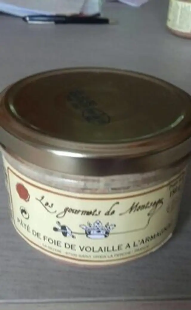 Confit De Foie De Volaille nutrition facts table
