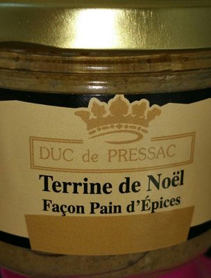 Terrine de Noël façon pain d'épices