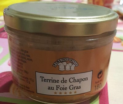 Terrine de chapon au foie gras front packaging