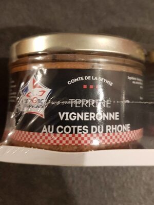 Terrines vigneronne au côtes du Rhône