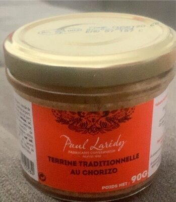 Terrine traditionnel au chorizo