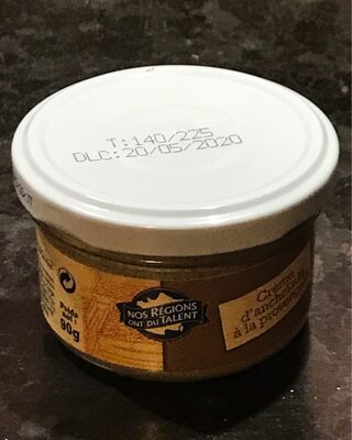 Crème d'anchoïade à la provençale front packaging