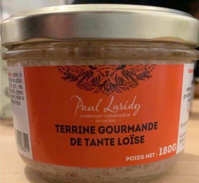 Terrine gourmande de tante loïse